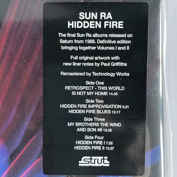 Sun Ra – Hidden Fire Volumes 1 & 2 – Double Vinyl, LP, Strut, 2025 NEW Jazz - Picture 2 of 3